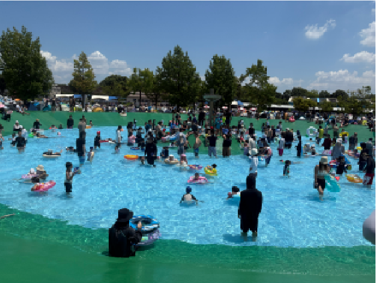 川越水上公園プール ちびっこプール