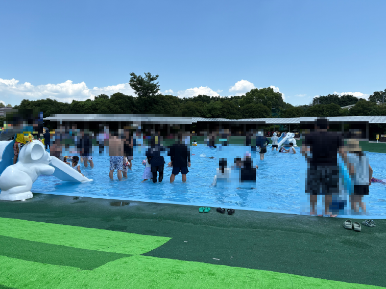 川越水上公園プール 幼児プール