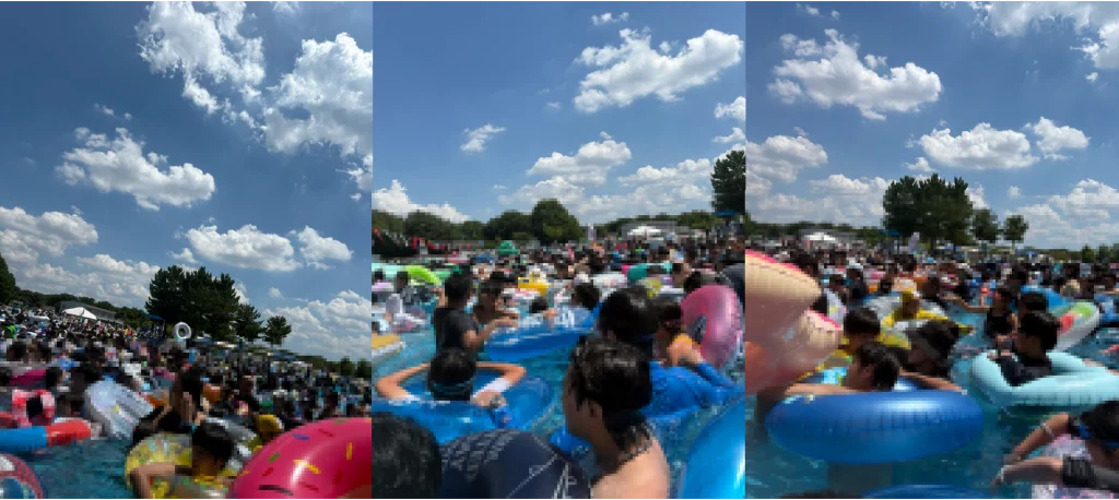 川越水上公園プール 造波プール