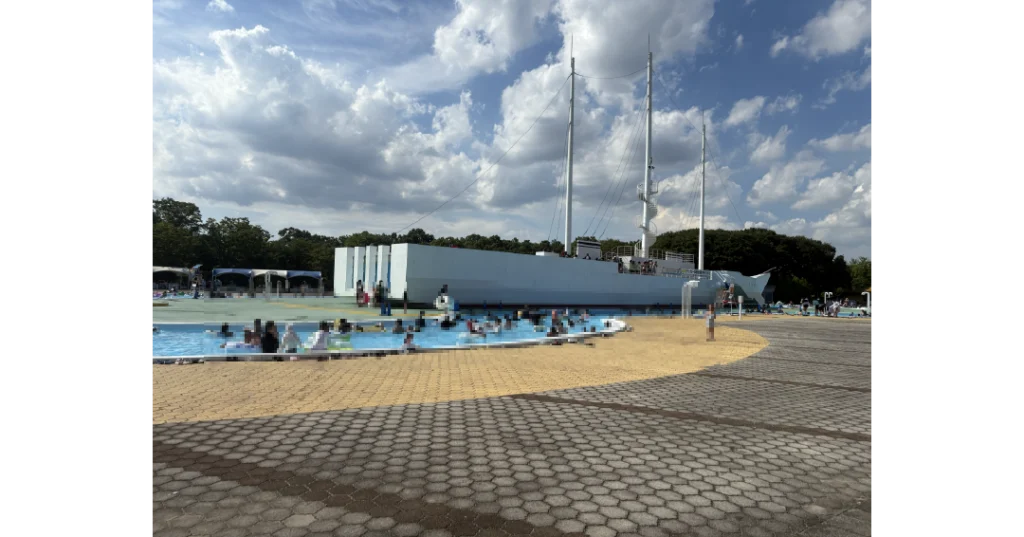 川越水上公園プール 流水プール